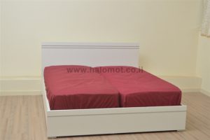 מיטה יהודית עם ארגזי מצעים דגם וניל
