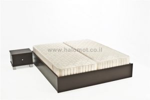 מיטה יהודית עם ארגזי מצעים דגם ספיר