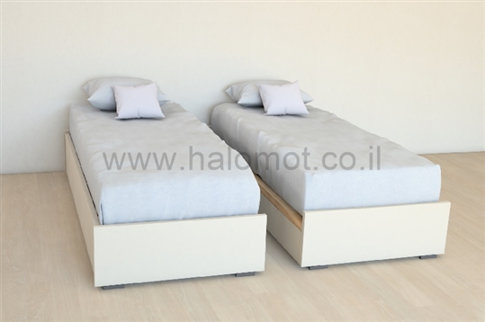 מיטה יהודית עם ארגזי מצעים דגם ספיר - 2500 ₪