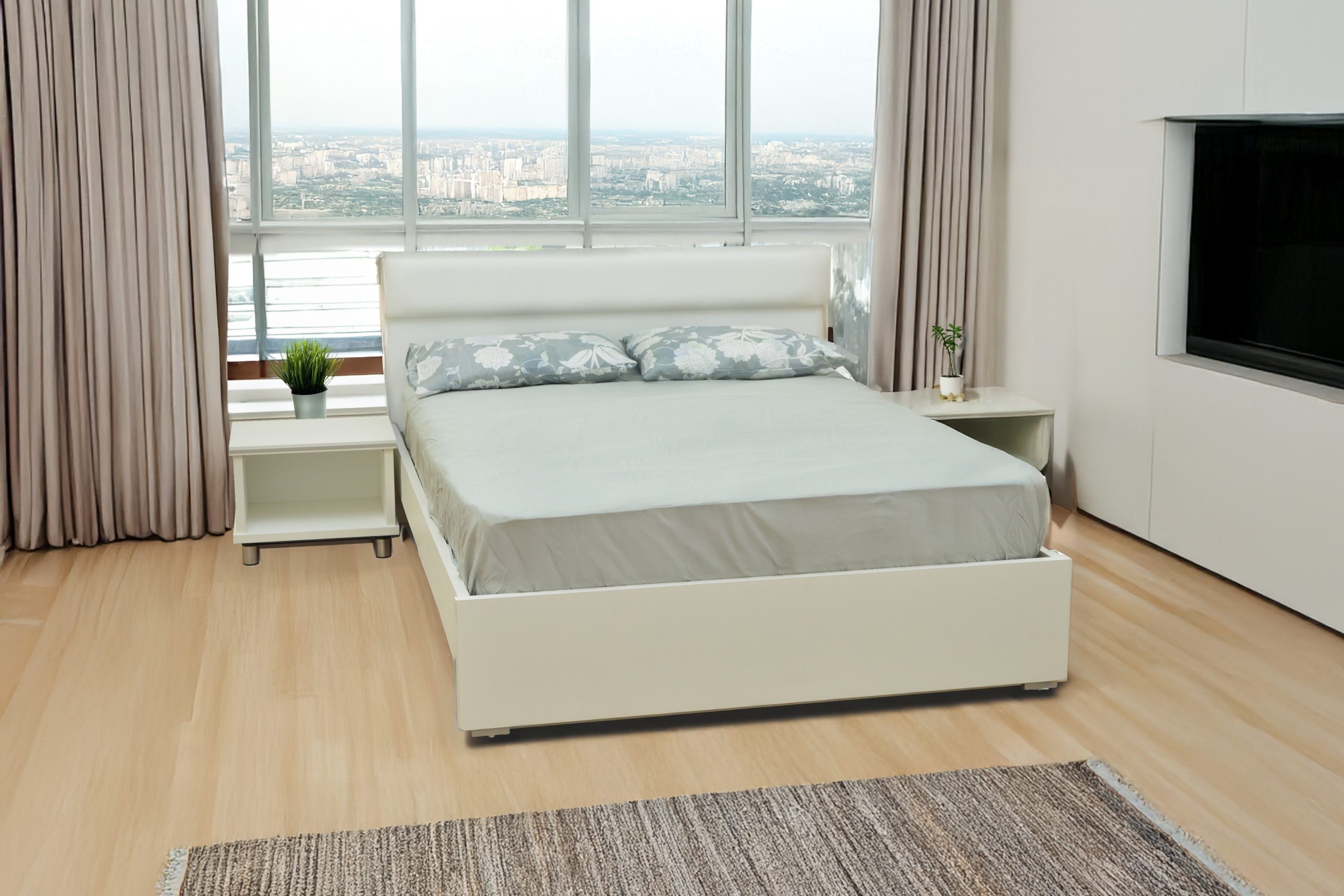 מיטה זוגית דגם ימית