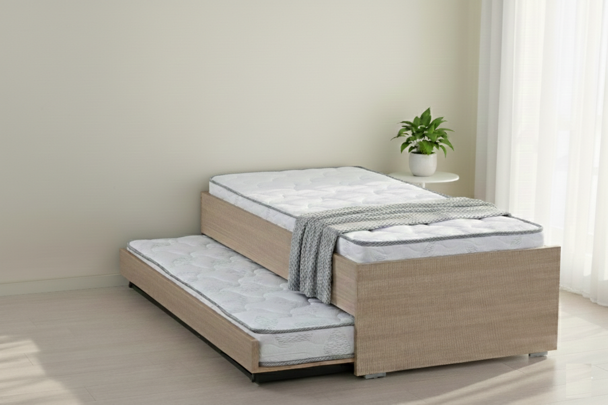 מיטה היי רייזר ארגז כולל מזרנים - מיטת נוער נפתחת