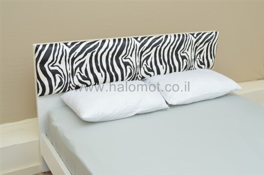 ראש מיטות זוגיות זברה עם מזרן אורטופדי