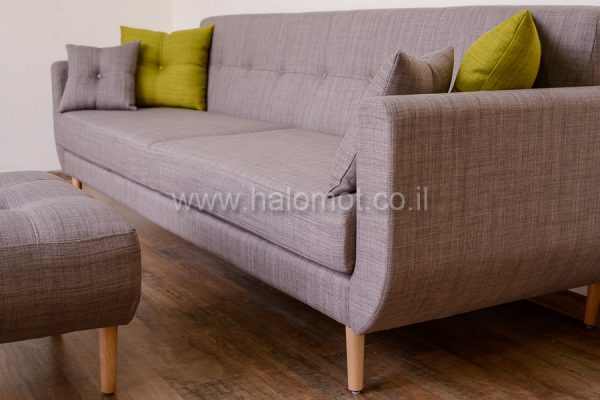ספה תלת מושבית לסלון דגם שקד