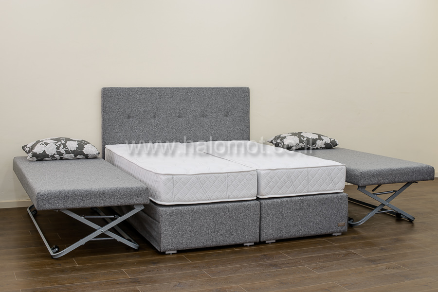 מיטה יהודית מרופדת עם זוג מיטות היי רייז - 8000 ₪