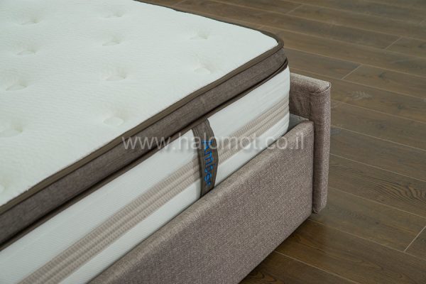 מיטה יהודית עם ארגז מצעים חזית אחידה דגם מוריה