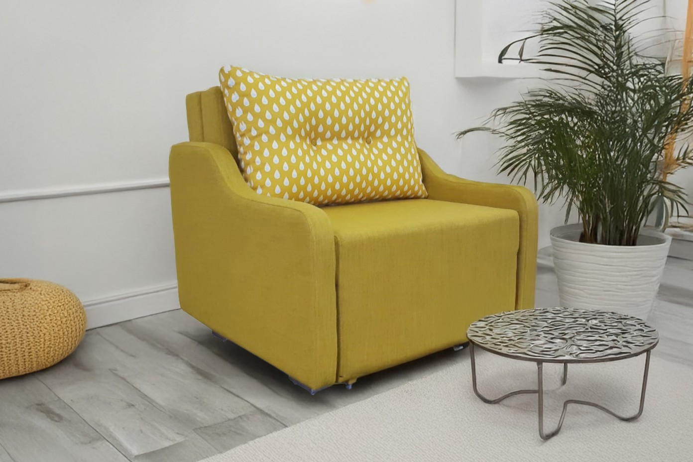 כורסא נפתחת ליחיד דגם קרן