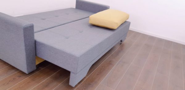 ספה נפתחת למיטה זוגית עם ארגז מצעים - דגם סמדר