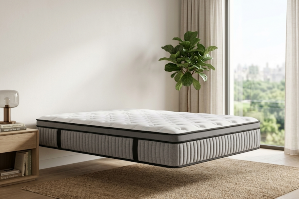 מזרן זוגי קפיצים מבודדים דגם ענבר מגע מפנק