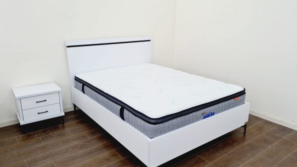 מיטה זוגית עם ארגז מצעים מוגבה דגם סנדי 3