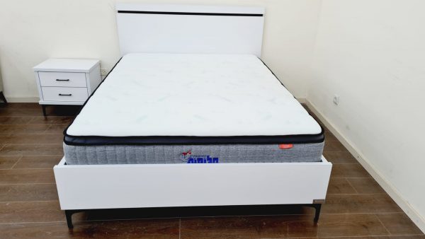 מיטה זוגית עם ארגז מצעים מוגבה דגם סנדי 3