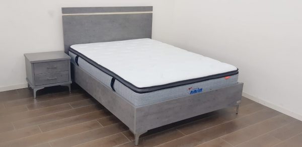 מיטה זוגית עם ארגז מצעים מוגבה דגם סנדי 2