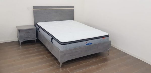 מיטה זוגית עם ארגז מצעים מוגבה דגם סנדי 2