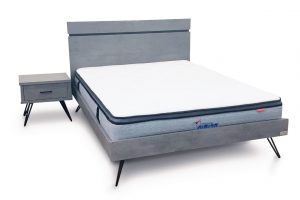 מיטה זוגית דגם סנדי רגל מעוצבת