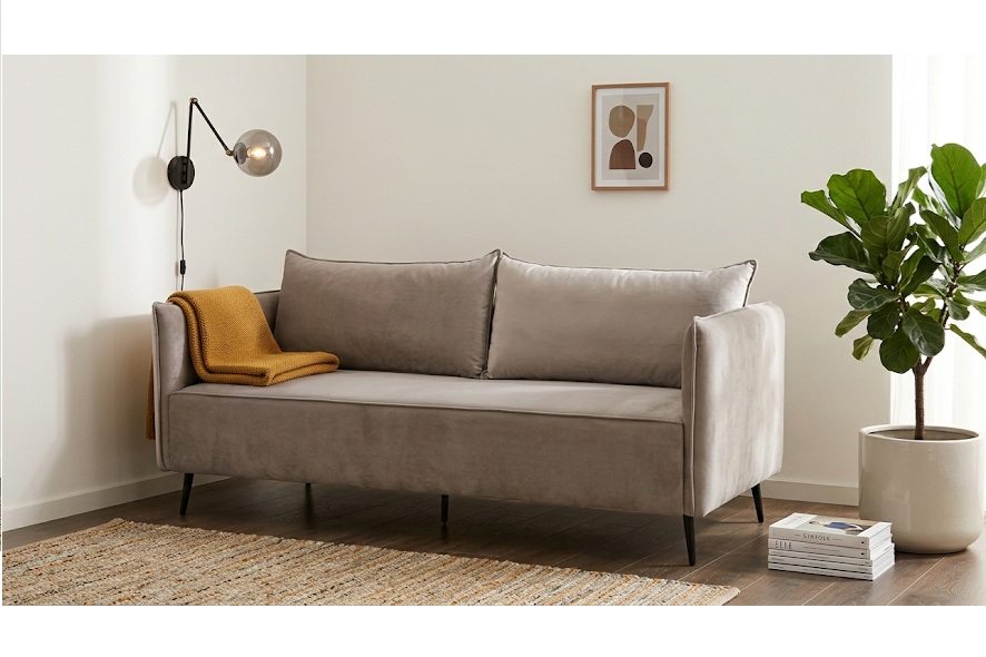 ספה תלת מושבית לסלון דגם ווגאס