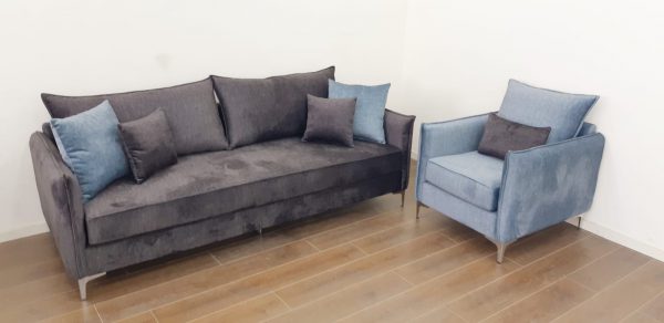 ספה תלת מושבית לסלון דגם רויטל