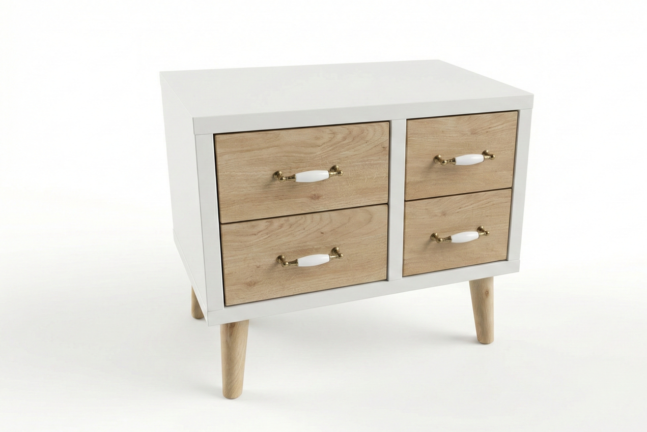 שידה לחדר שינה דגם רותם 4 מגירות