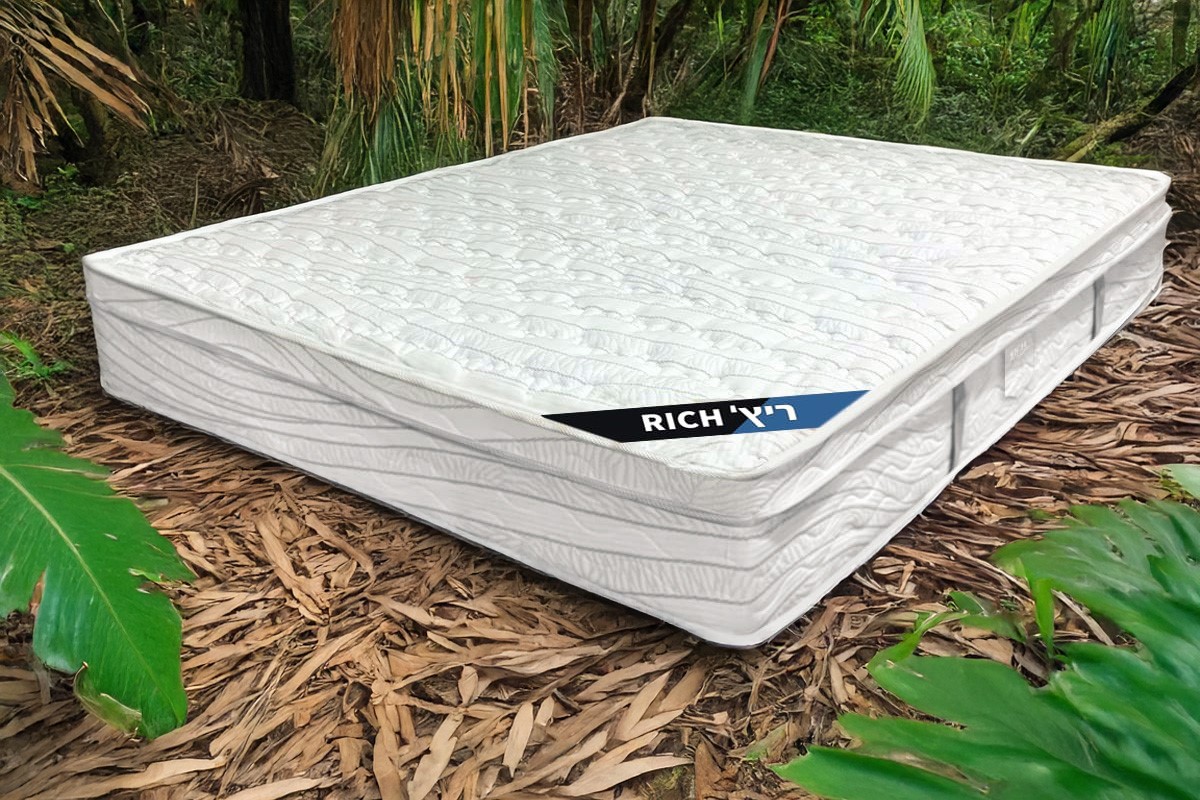 מזרון קפיץ מבודד דגם rich (קושי בינוני)