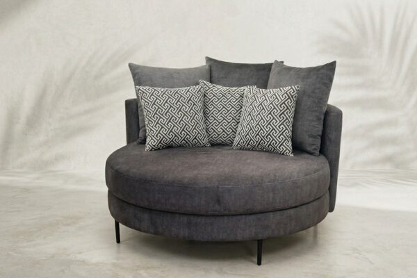 ספה עגולה לסלון