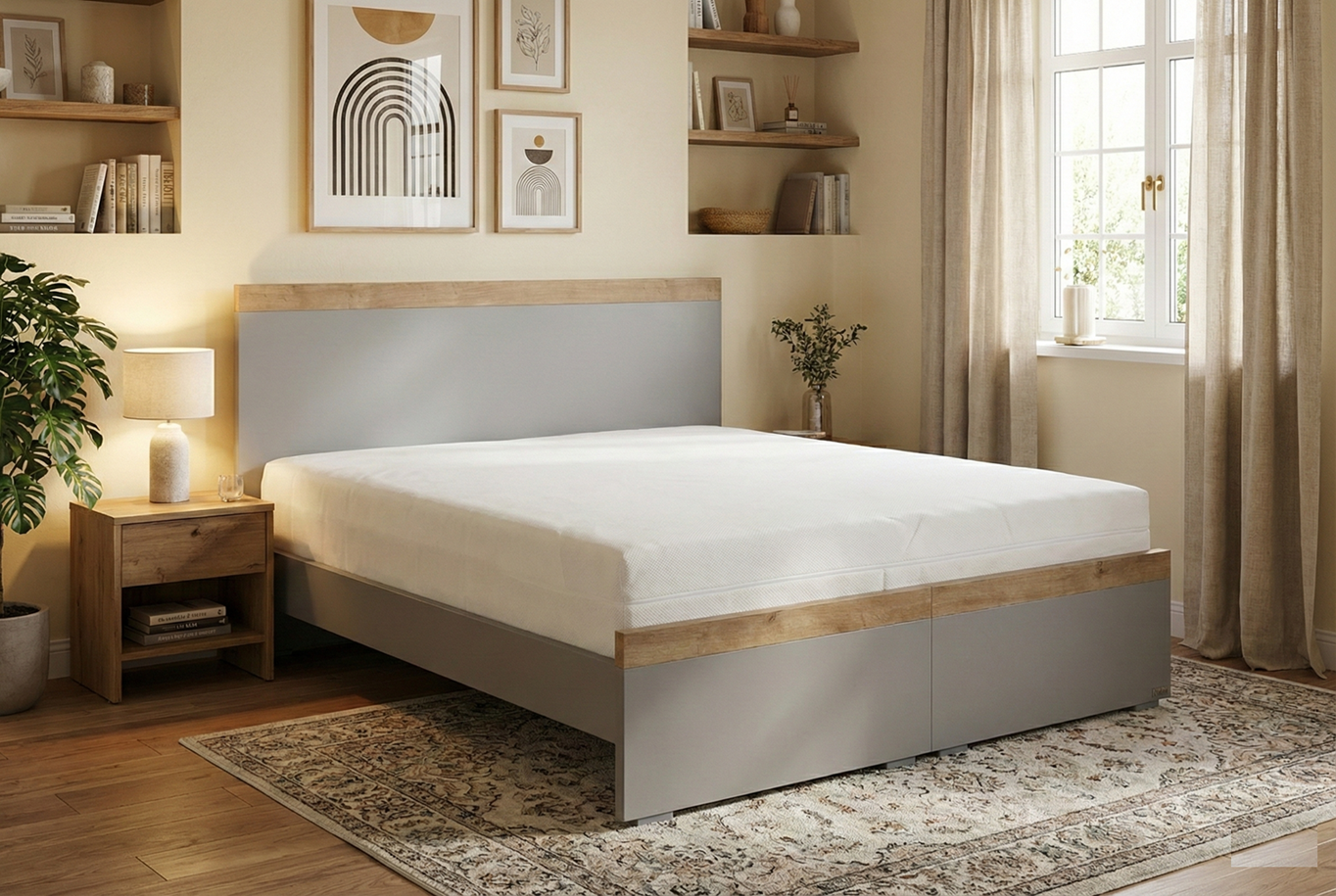 מיטה זוגית דגם לורין