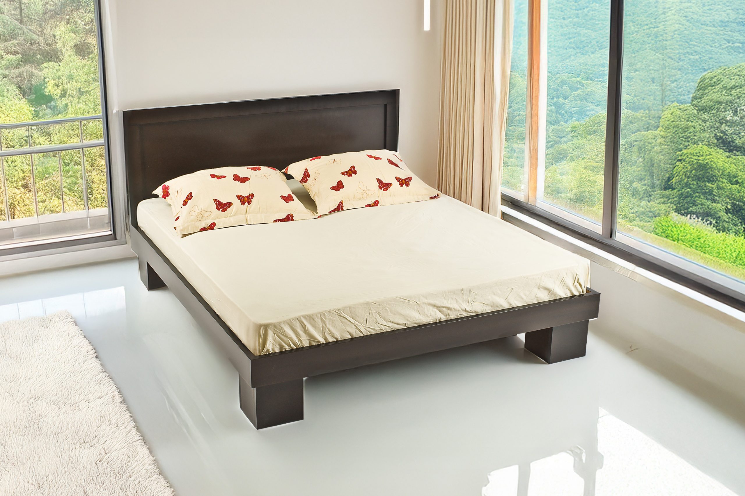 מיטה זוגית דגם טוקיו פלוס ראש