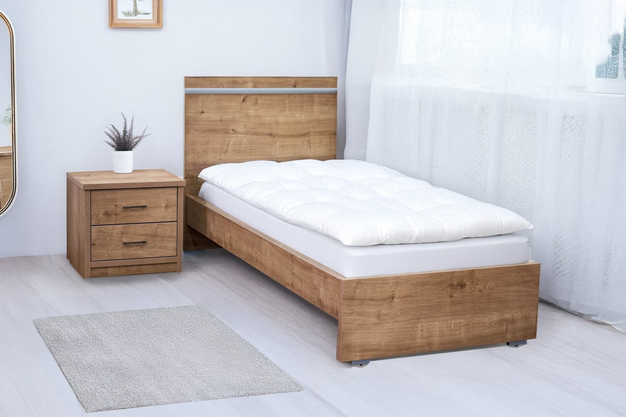 מיטת נוער דגם חופית