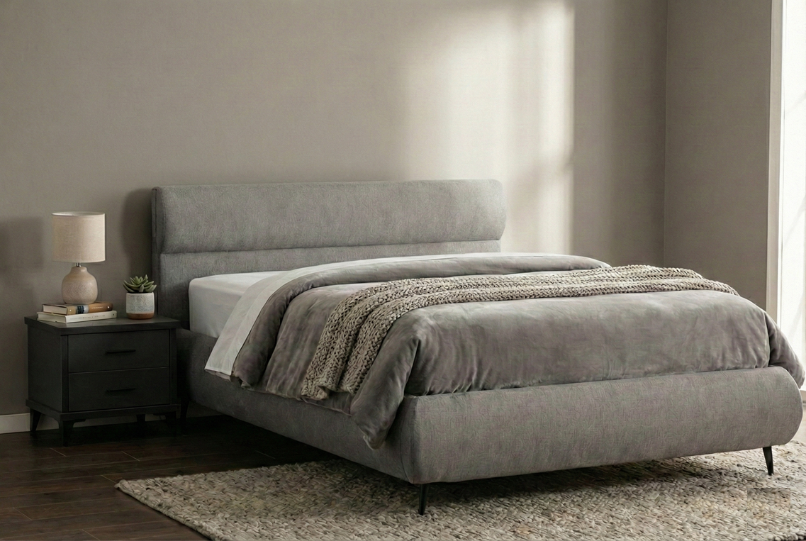 מיטה זוגית מרופדת דגם לירז1